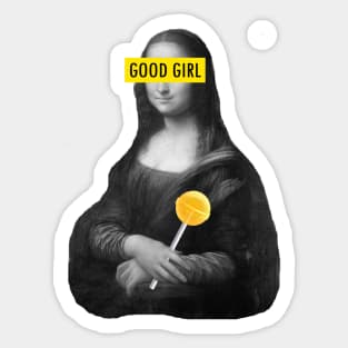 Mona Lisa Sticker